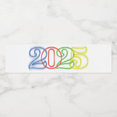 2025最高の年の瞬間はこちら ペットボトルラベル (シングルラベル)