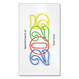 2025最高の年の瞬間はこちら マグネット名刺