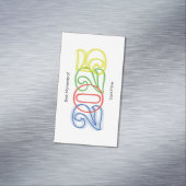 2025最高の年の瞬間はこちら マグネット名刺 (インサイチュ)