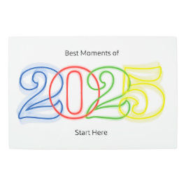 2025最高の年の瞬間はこちら メタルプリント