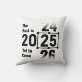 2025最高の年ま来で クッション (裏面)