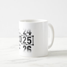 2025最高の年ま来で コーヒーマグカップ