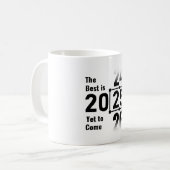 2025最高の年ま来で コーヒーマグカップ (正面左)
