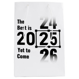 2025最高の年ま来で ミディアムペーパーバッグ