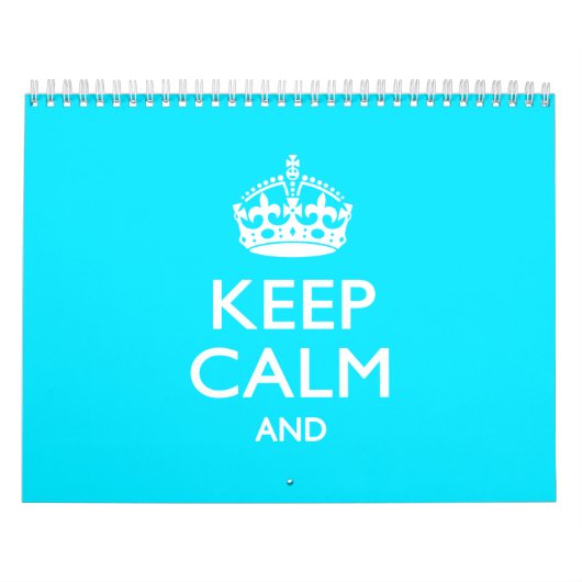2025月次ブルーシ保アンCALMとテキスト カレンダー (カバー)