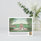 2025着色化1760プリントカステエルデエッセンブルク ポストカード (スタンド正面)