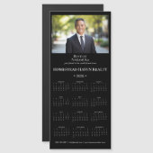 2025磁気カレ企業のンダー – 垂直ブラック (正面/裏面)