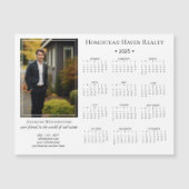 2025磁気企業の写真カレンダー – 白 (正面)