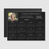 2025磁気企業の写真カレンダー – Blk (正面/裏面)