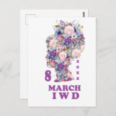 2025祝国際的年女子デー ポストカード (正面/裏面)