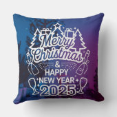 2025祝年初心地よい装飾用クッション クッション (裏面)