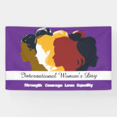 2025祝年3月8日の女子デー 横断幕 (横)