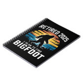 2025私退職したはbigfoot退職を見つけるつもりだ ノートブック (左側)