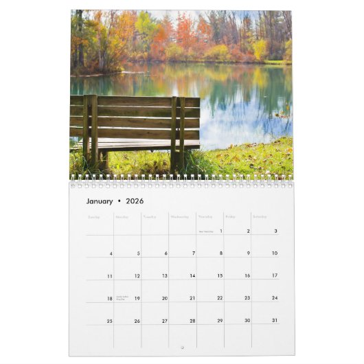 2025秋 カレンダー (1月 2026)