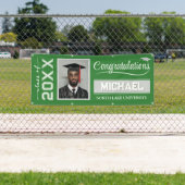 2025編集可能な卒業バナー（名前と学校） 横断幕 (インサイチュ)