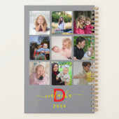 2025自分モダンの家族を作カスタム成 プランナー手帳 (裏面)