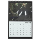 2025自然カレンダー(引用文付き) カレンダー (1月 2026)