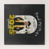 2025誇りを持った年の卒業生の母の写カスタム真 ジグソーパズル (横)