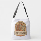 2025誇りを持った年の母会計グラードレトロバッジ クロスボディバッグ (裏面)