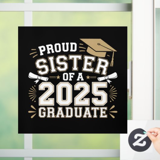 2025誇りを持った年卒中の姉妹 ウィンドウサイン (ホーム)