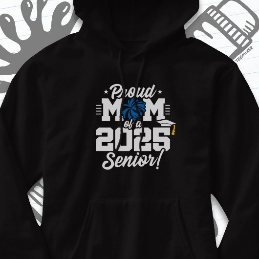 2025誇りを持った年応援シニアチアリーダー パーカ