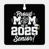 2025誇りを持った年応援シニアチアリーダー メタルオーナメント (正面)