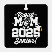 2025誇りを持った年応援シニアチアリーダー メタルオーナメント (正面)