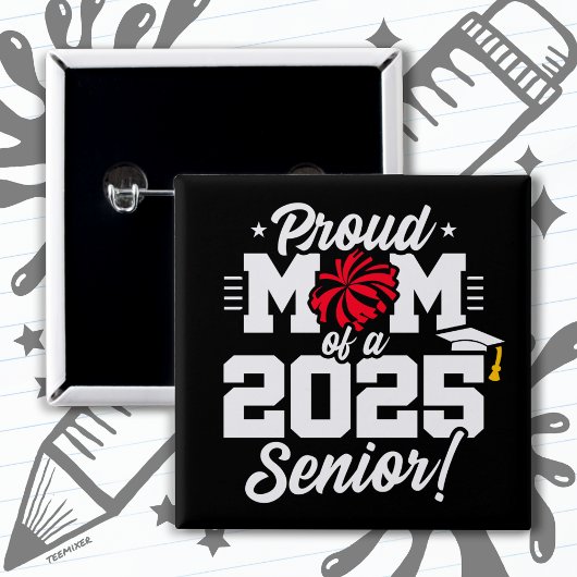 2025誇りを持った年応援シニアチアリーダー 缶バッジ