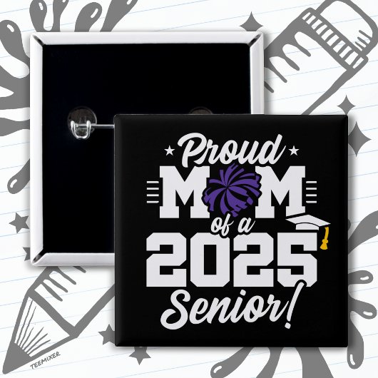 2025誇りを持った年応援シニアチアリーダー 缶バッジ