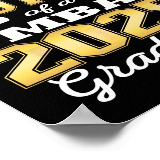 2025誇りを持った年M卒業者のClの兄弟 ポスター (角)