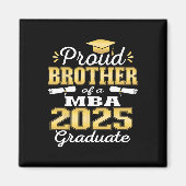 2025誇りを持った年M卒業者のClの兄弟 マグネット (正面)