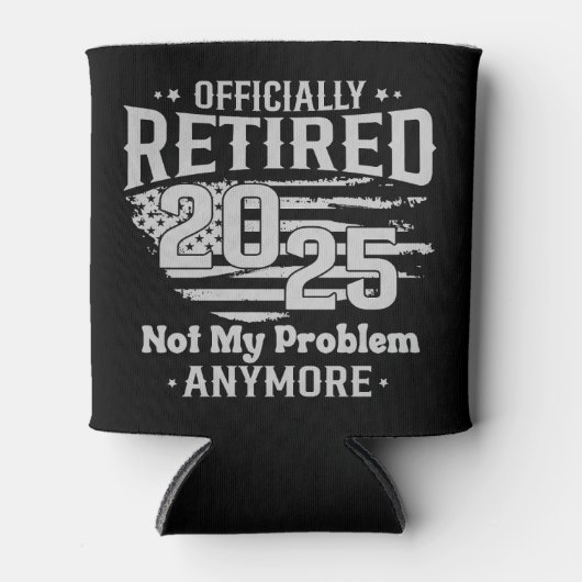 2025退職した年の正式な問題はもう私の問題ではない 缶クーラー (正面)