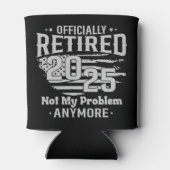 2025退職した年の正式な問題はもう私の問題ではない 缶クーラー (裏面)