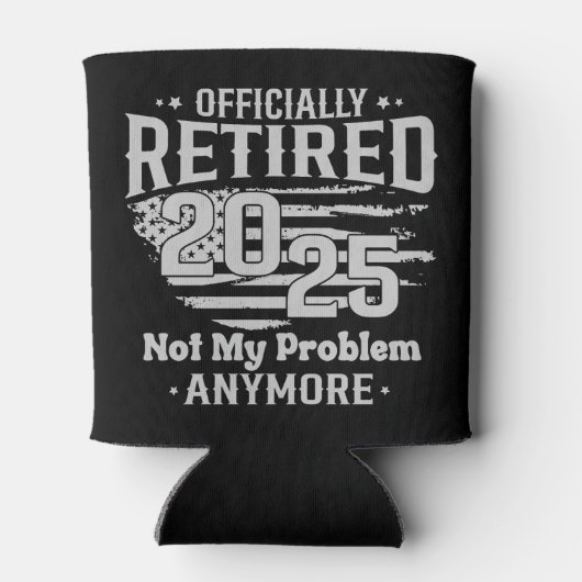 2025退職した年の正式な問題はもう私の問題ではない 缶クーラー (裏面)