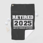 2025退職した年はもう問題ではない ゴルフタオル (インサイチュ)