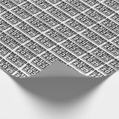 2025退職した年はもう問題ではない ラッピングペーパー (角)