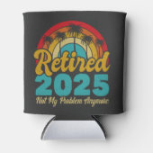 2025退職した年はもう私の問題ではない退職 缶クーラー (正面)