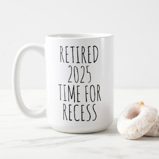 2025退職した年休職時おもしろい間 コーヒーマグカップ