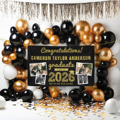 2025金ゴールドスケッチ4フォトおめでとう卒業パーティー 横断幕