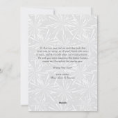 2025銀フェイクグリッターハッピーニューイヤー写真 シーズンカード (裏面)