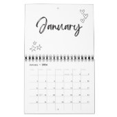 2025風景壁 カレンダー (1月 2026)