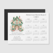 2025魅力的年実在財団磁気カレンダー (正面/裏面)