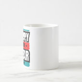 2025鮮やかハッピーニューイヤーデザイン コーヒーマグカップ (中央)