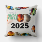 2025黄色 クッション (正面)