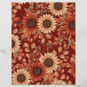 2025 のひまわり フライヤー カレンダー - 1 年の概要 (裏面)