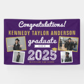 2025 はっきりした Sketch 4フォトおめでとう卒業パーティー 横断幕 (横)