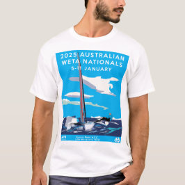 2025 ウェタ・ナショナルズ Tシャツ - 白/赤