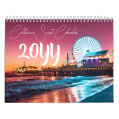 2025 カラフル California鮮やか Sunset Photo カレンダー (カバー)