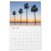 2025 カラフル California鮮やか Sunset Photo カレンダー (3月 2027)