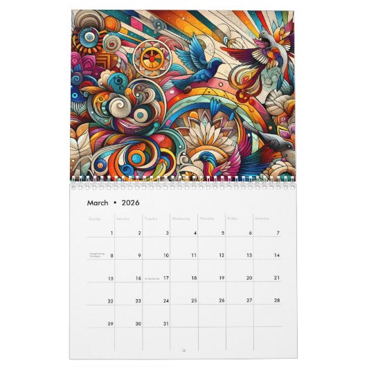 2025 カレンダー (3月 2026)